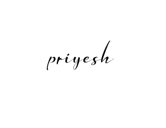 Handwritten Signature for Priyesh- - Style 132 Online