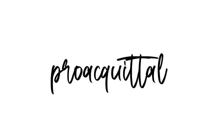 Handwritten Signature for Proacquittal - Style 143 Online