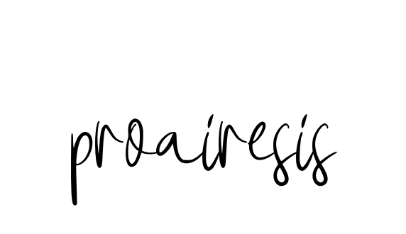 Handwritten Signature for Proairesis - Style 146 Online