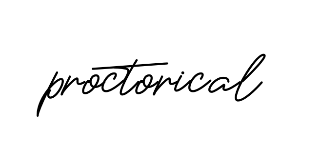Handwritten Signature for Proctorical - Style 150 Online