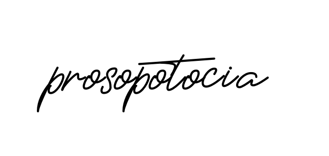 Prosopotocia signature