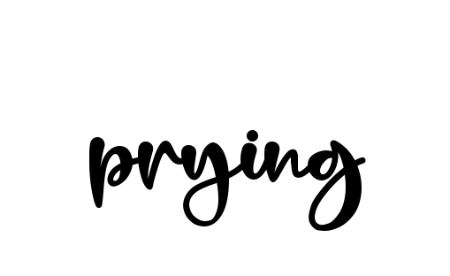 Prying signature