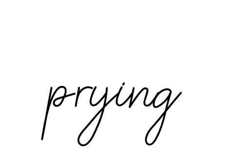 Prying signature