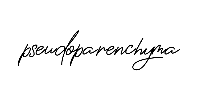 Handwritten Signature for Pseudoparenchyma - Style 150 Online