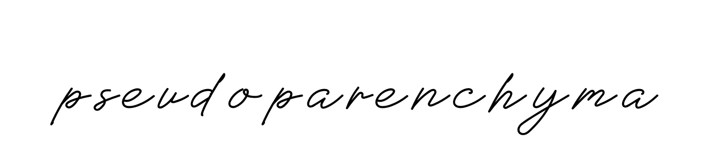 Handwritten Signature for Pseudoparenchyma - Style 152 Online
