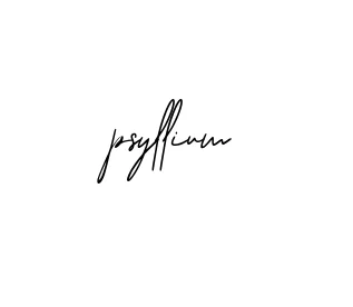 Handwritten Signature for Psyllium - Style 139 Online