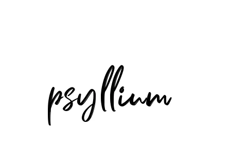 Handwritten Signature for Psyllium - Style 141 Online
