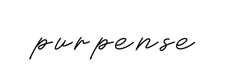 Handwritten Signature for Purpense - Style 152 Online