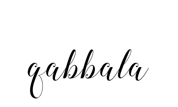 Handwritten Signature for Qabbala - Style 144 Online