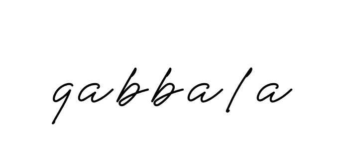 Handwritten Signature for Qabbala - Style 152 Online