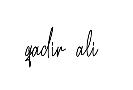 Qadir Ali  Signature Style Weatherglass