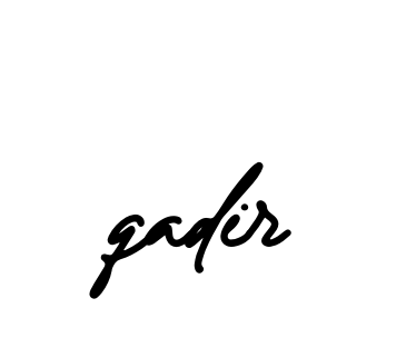 Handwritten Signature for Qadir- - Style 138 Online