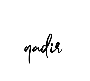 Handwritten Signature for Qadir- - Style 141 Online