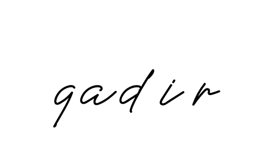 Handwritten Signature for Qadir- - Style 152 Online