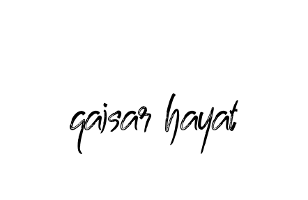 Qaisar-hayat signature