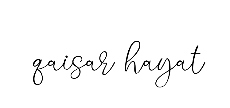 Qaisar-hayat signature