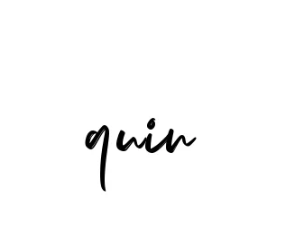 Handwritten Signature for Quin - Style 141 Online