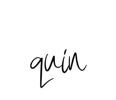 Handwritten Signature for Quin - Style 146 Online