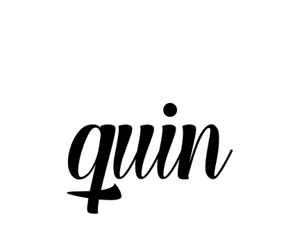 Handwritten Signature for Quin - Style 148 Online