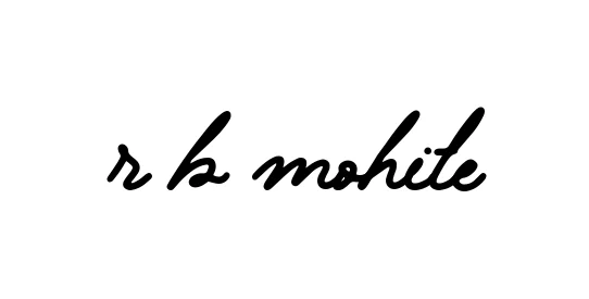 Handwritten Signature for R-b-mohite - Style 137 Online