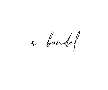 Handwritten Signature for R-bandal - Style 139 Online