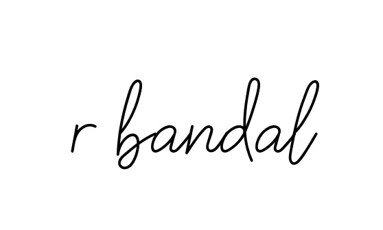 Handwritten Signature for R-bandal - Style 145 Online