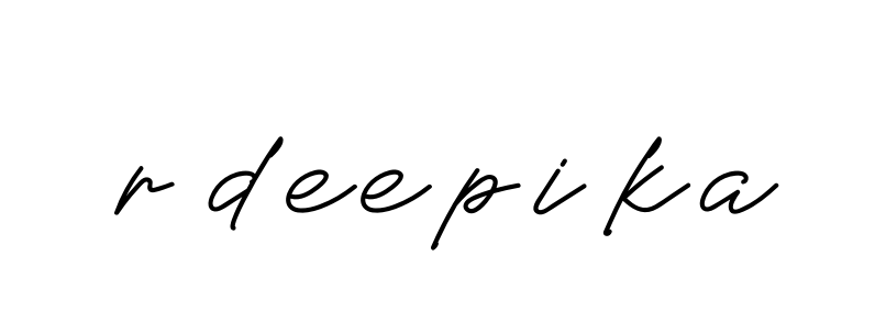 Handwritten Signature for R-deepika - Style 152 Online