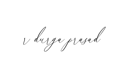 Handwritten Signature for R-durga-prasad - Style 134 Online