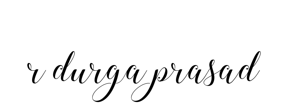 Handwritten Signature for R-durga-prasad - Style 144 Online
