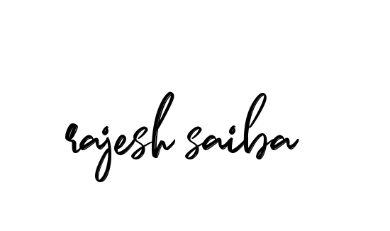 Handwritten Signature for Rajesh-saiba- - Style 141 Online