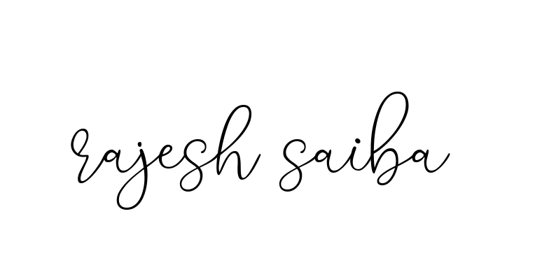 Handwritten Signature for Rajesh-saiba- - Style 147 Online