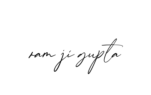 Ram-ji-gupta signature