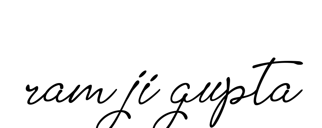 Ram-ji-gupta signature