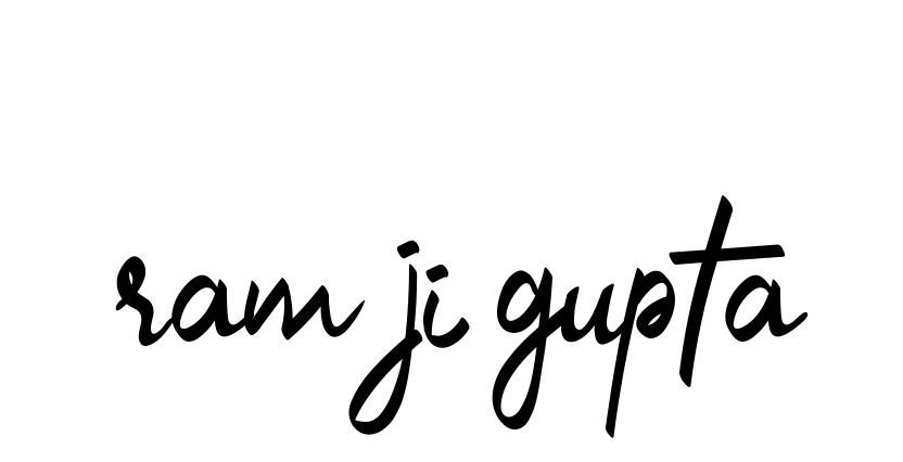 Ram-ji-gupta signature