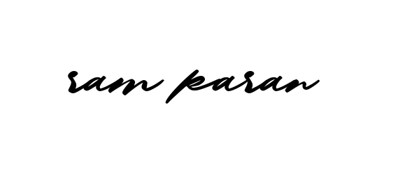 Handwritten Signature for Ram-karan - Style 140 Online