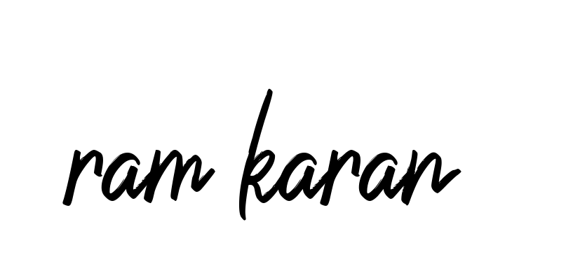 Handwritten Signature for Ram-karan - Style 149 Online