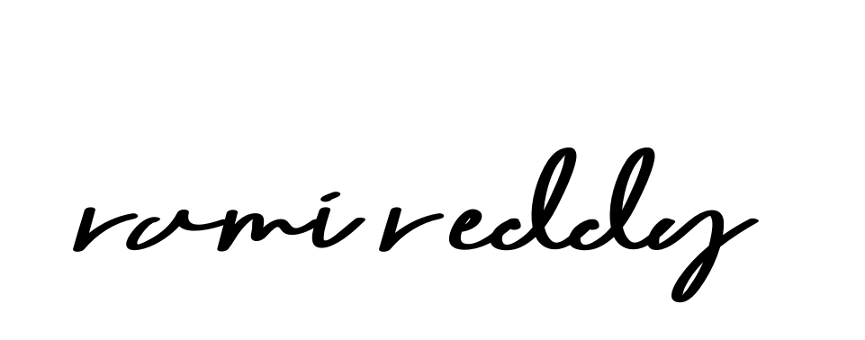 Handwritten Signature for Rami-reddy - Style 135 Online