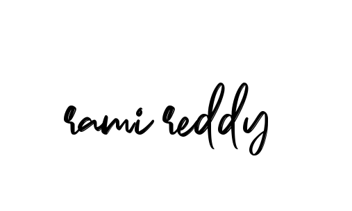 Handwritten Signature for Rami-reddy - Style 141 Online