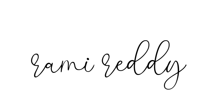 Handwritten Signature for Rami-reddy - Style 147 Online