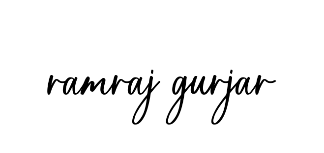 Ramraj-gurjar- signature