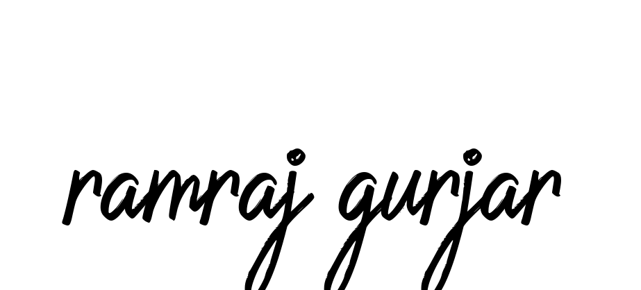 Ramraj-gurjar- signature