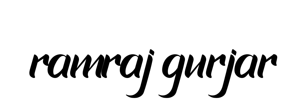 Ramraj-gurjar- signature