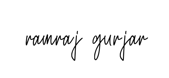 Ramraj-gurjar- signature