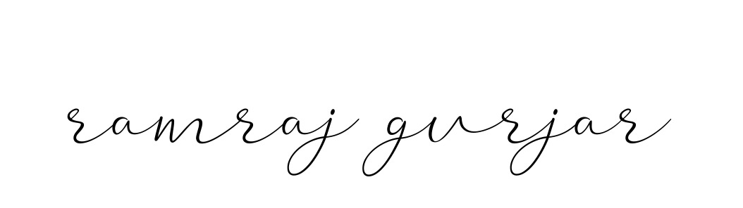 Ramraj-gurjar- signature