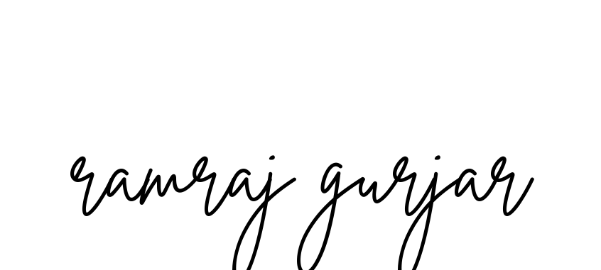 Ramraj-gurjar- signature