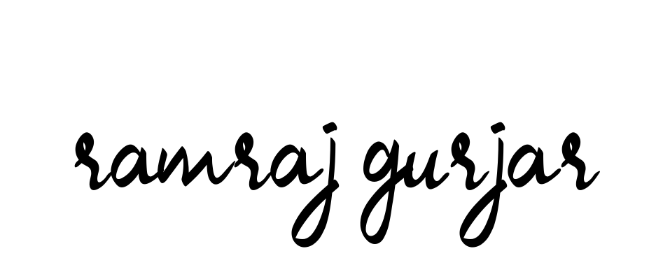 Ramraj-gurjar- signature