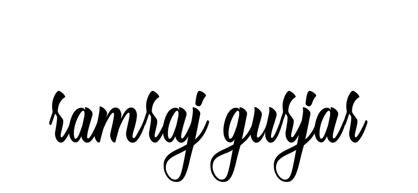 Ramraj-gurjar- signature