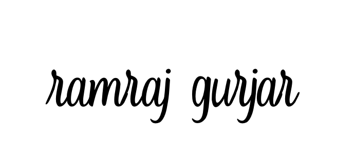 Ramraj-gurjar- signature