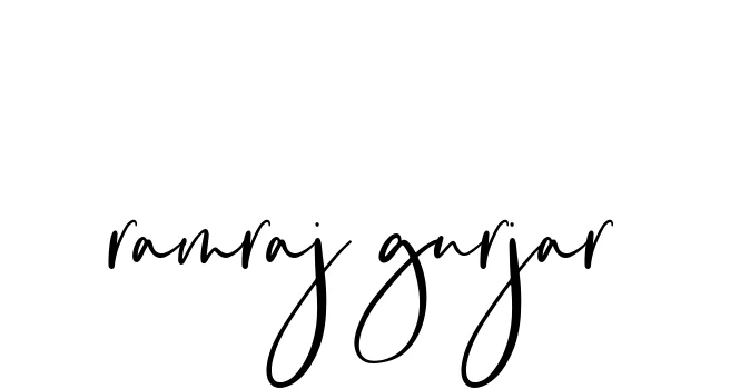 Ramraj-gurjar- signature