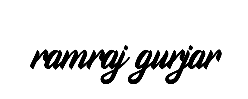 Ramraj-gurjar- signature